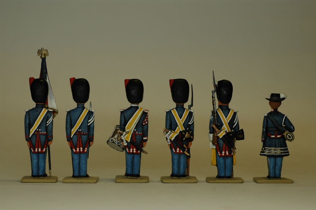 Figurine Ancienne Giroux / Sonneberg – Soldat Composition – Second Empire 1850